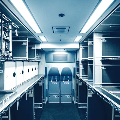 Airplane interior